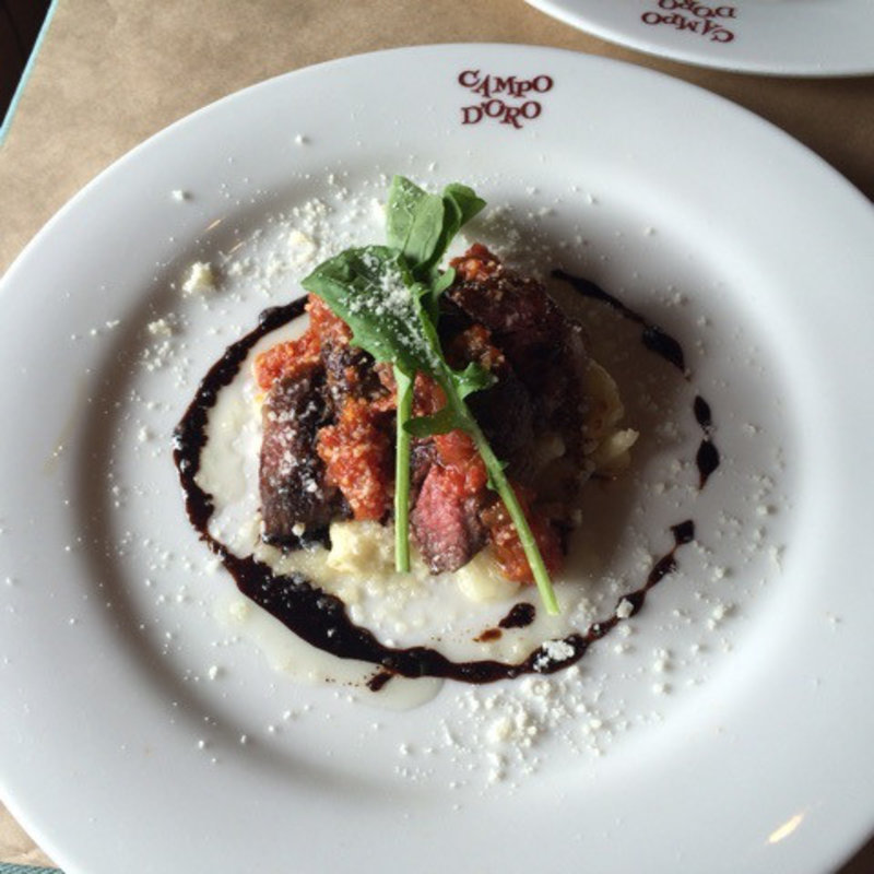 お昼のコース(カンポドォロ・ソレッラ )