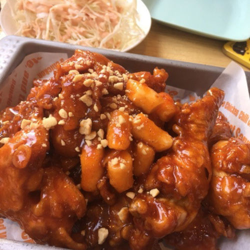 ヤンニョム 韓国風旨辛最高＃ヤンニョムチキン。町田店のデリバリー