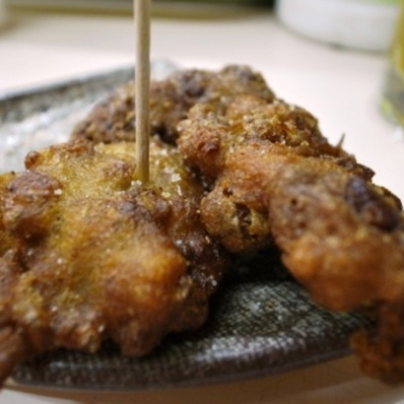 納豆の唐揚げ(いか焼きたこ焼き かんむりや)