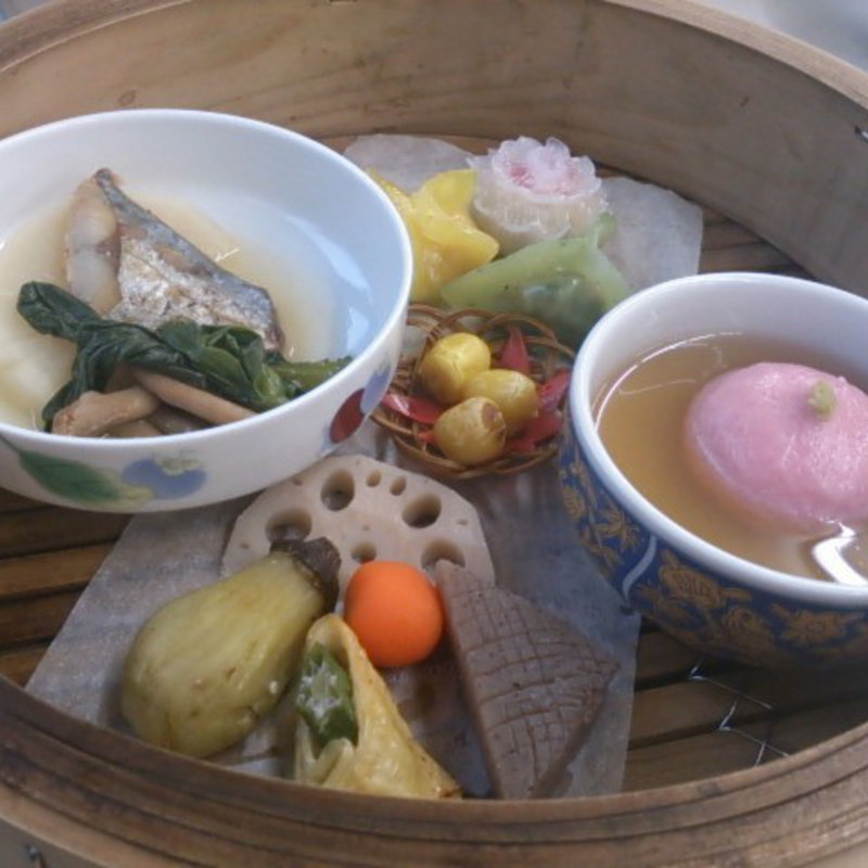 せいろ蒸し御膳(きくすいの里 )