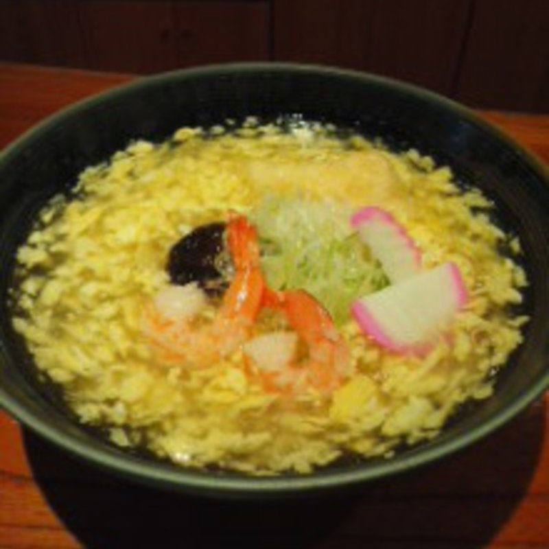 白とじあんかけきしめん(㐂しや（きしや）)