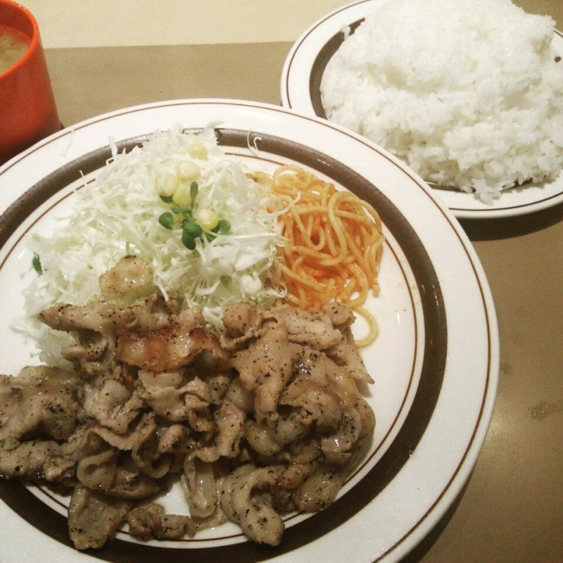 大盛り豚からし焼肉(キッチンABC （Kitchen ABC）)