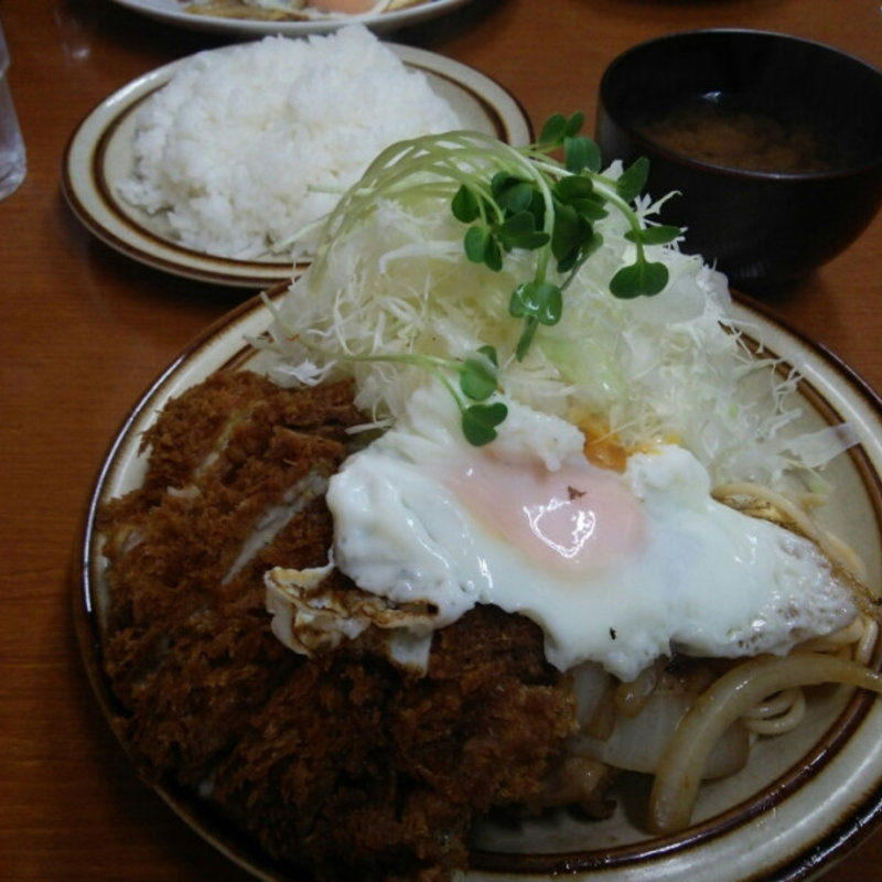 チキンカツしょうが焼きライス(キッチン南海 早稲田店 )