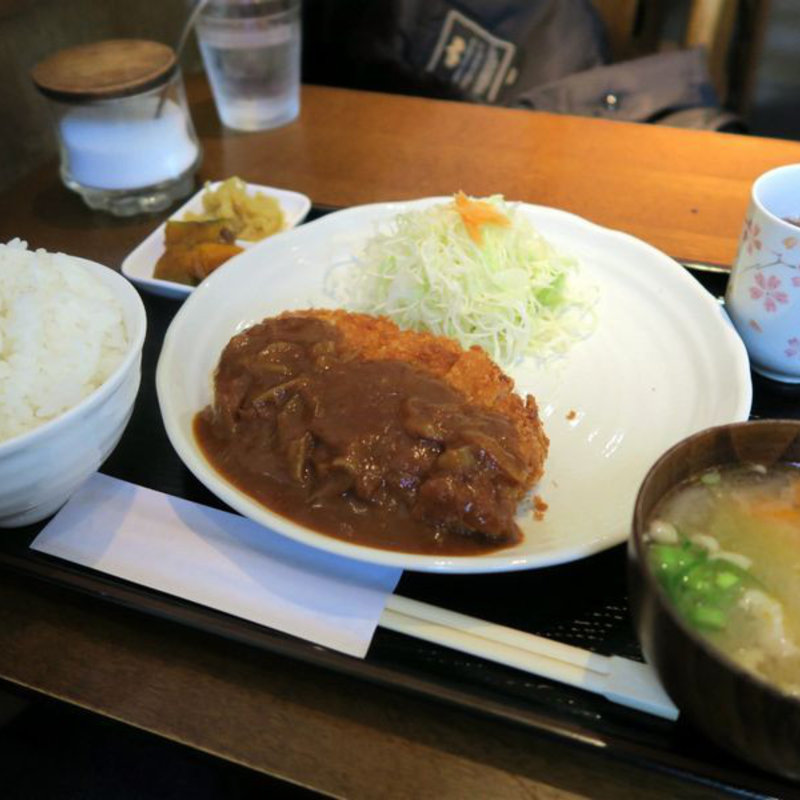 洋風ロースかつ膳(きっちん飛高)