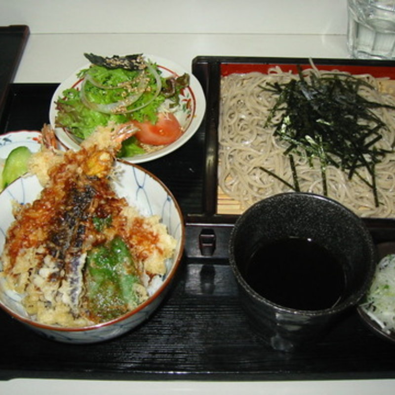 天丼セット(冷)(きつ井)