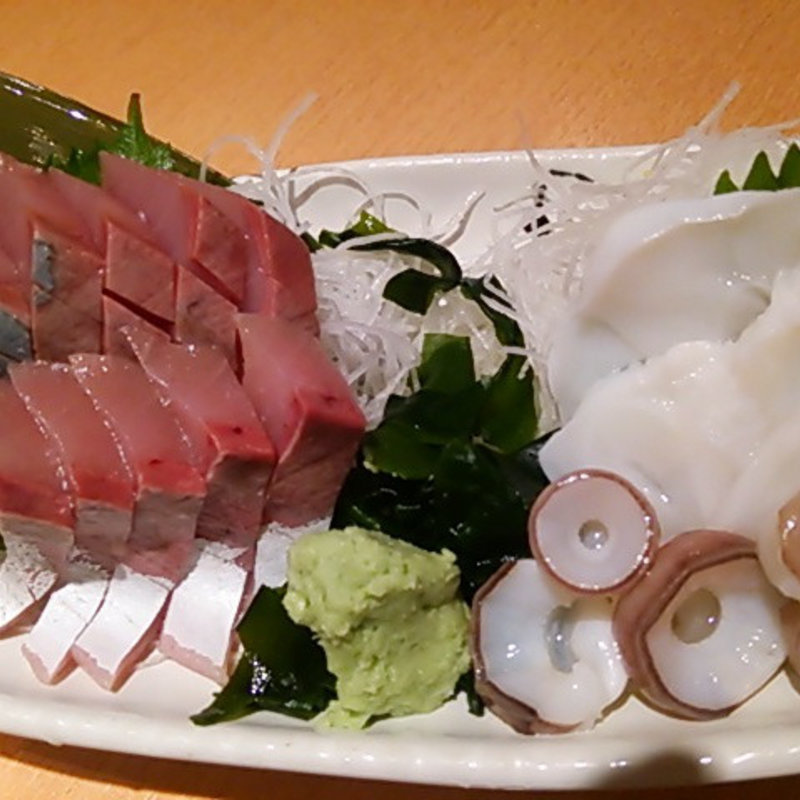 ふくらぎとタコの刺身(きときと 赤坂本店 )