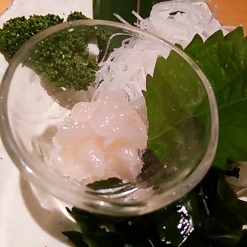 白 ガ ス 海 老 のお刺身(きときと 赤坂本店 )