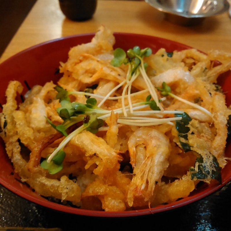 白えびかき揚げ丼(味処 きまっし)