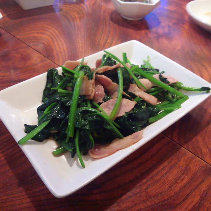 ほうれん草ベーコン炒め(キューズ （Q'ｓ）)