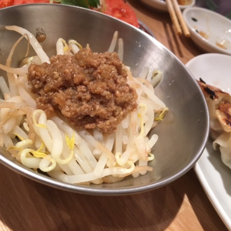 肉味噌もやし(ぎょうざいってん神田本店)