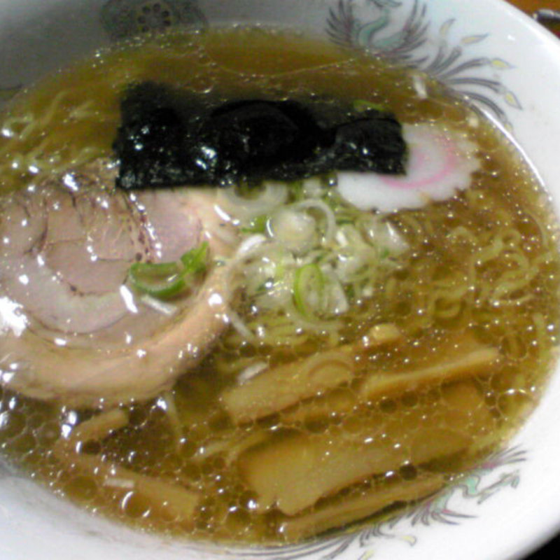 醤油ラーメン (ミニ豚丼セット）(きらく )