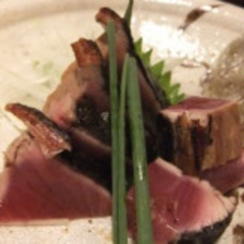 カツオの藁焼き(ぎんざ 一二岐 （ぎんざ いぶき）)