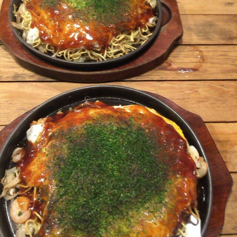 海鮮＆そばにイカ天トッピング(きんさい屋 天神ビル店)