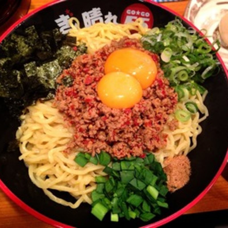 天下統一台湾油そばトリプル盛り(台湾油そばぎん晴れ５５ 伏見総本店)