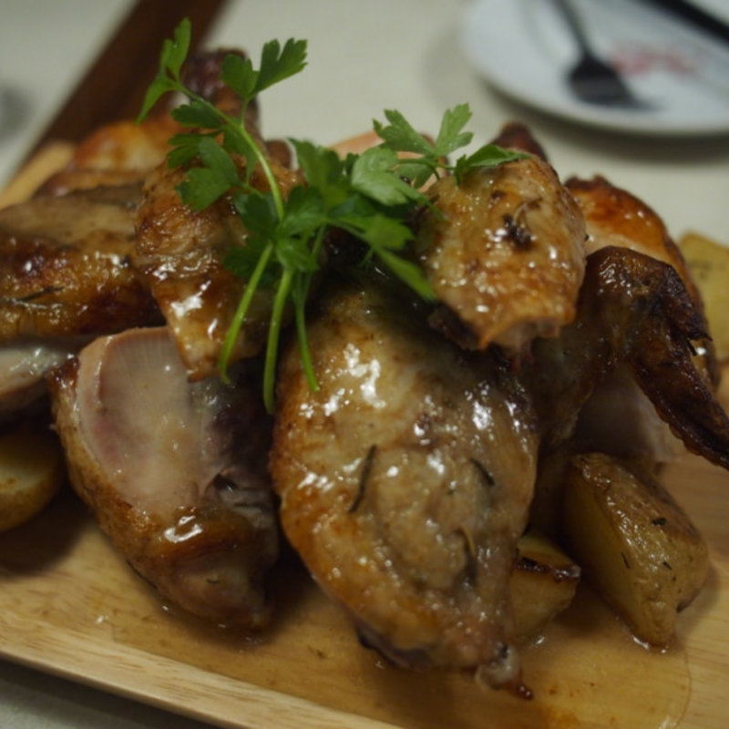 ロティサリーチキン　1羽(クイーンオブチキンズ 烏森口店)