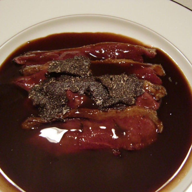 12月のコース（メイン・鴨のサルミソース）(ククセモワ)