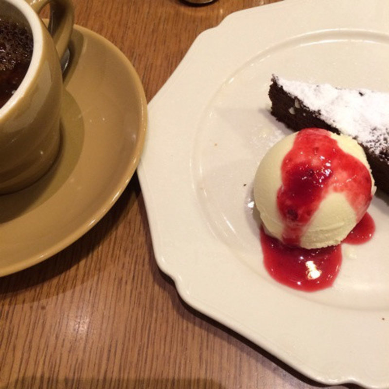 ガトーショコラ(COOK COOP CAFE (クックコープカフェ) 新宿マルイ本館店)