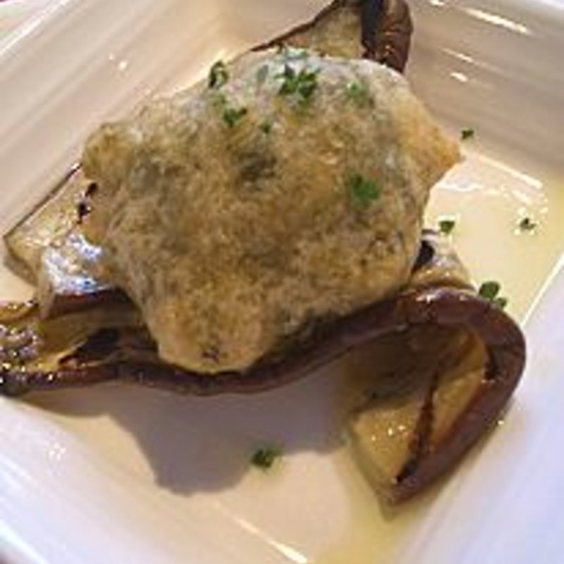 ナスのグリルとゼッポリーネ(クッチーナ いわなが)