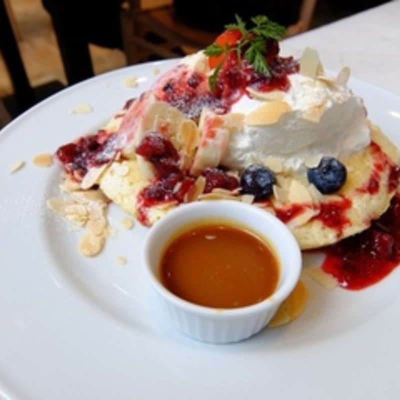 スフレパンケーキ(グッドモーニングカフェ)
