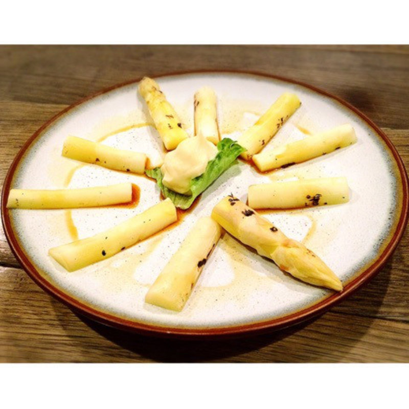 焼ホワイトアスパラ(くまげら)