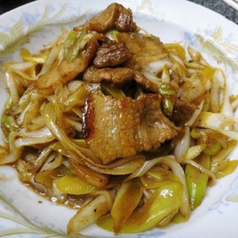 肉ねぎ炒め(くまごろう)