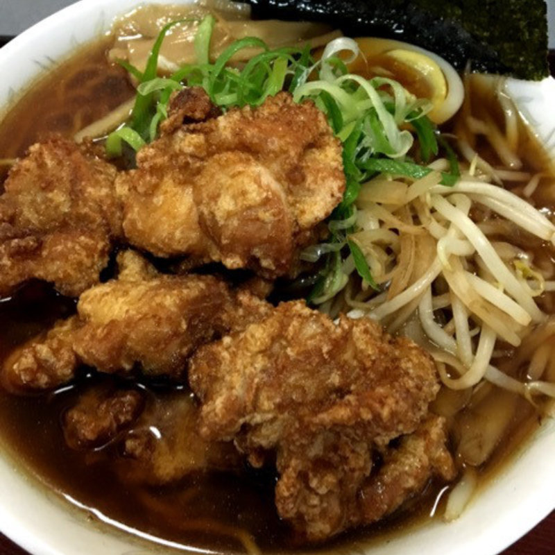 ザンギラーメン(くまねこ食堂 )