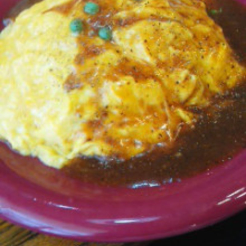 オムレツあんかけスパゲッティ(くらうん)