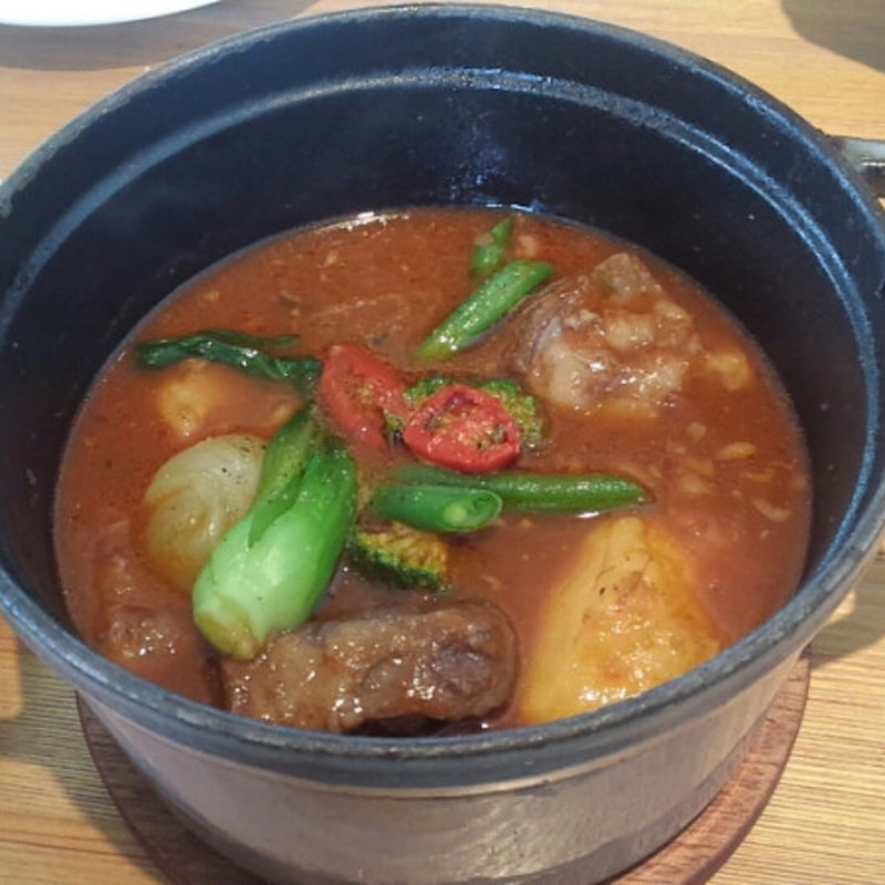 トマトと近江牛のココット(クラブハリエ ジュブリルタン （CLUB HARIE J'oublie le temps）)