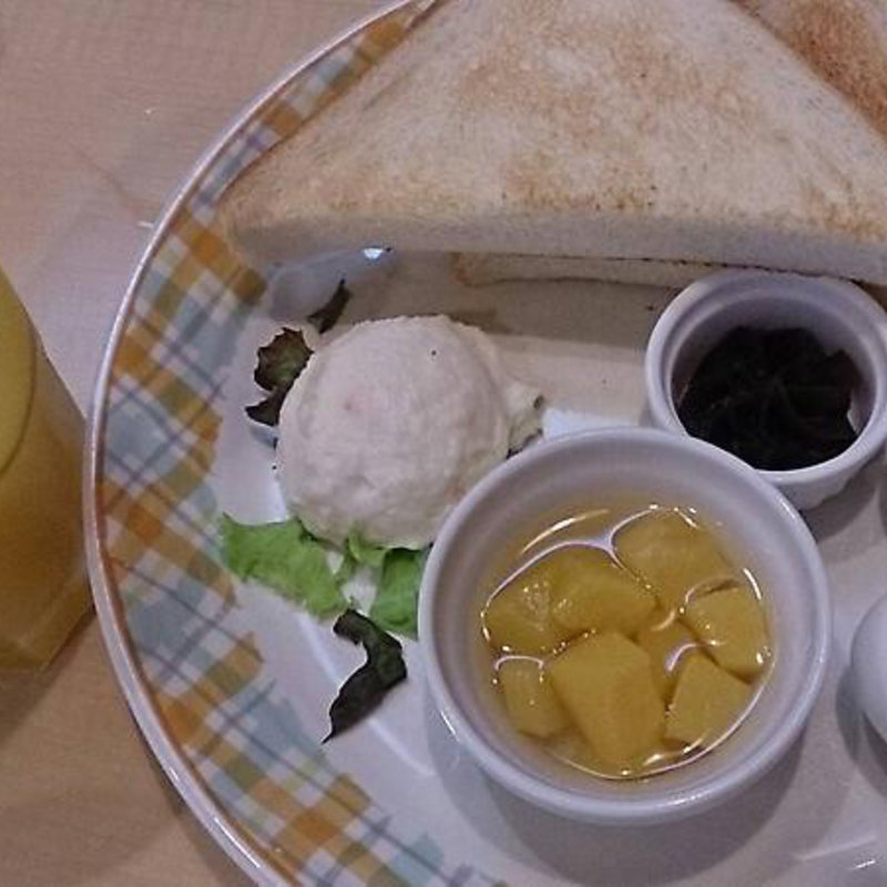 トーストのモーニング(グリーンカフェ （Green Cafe）)