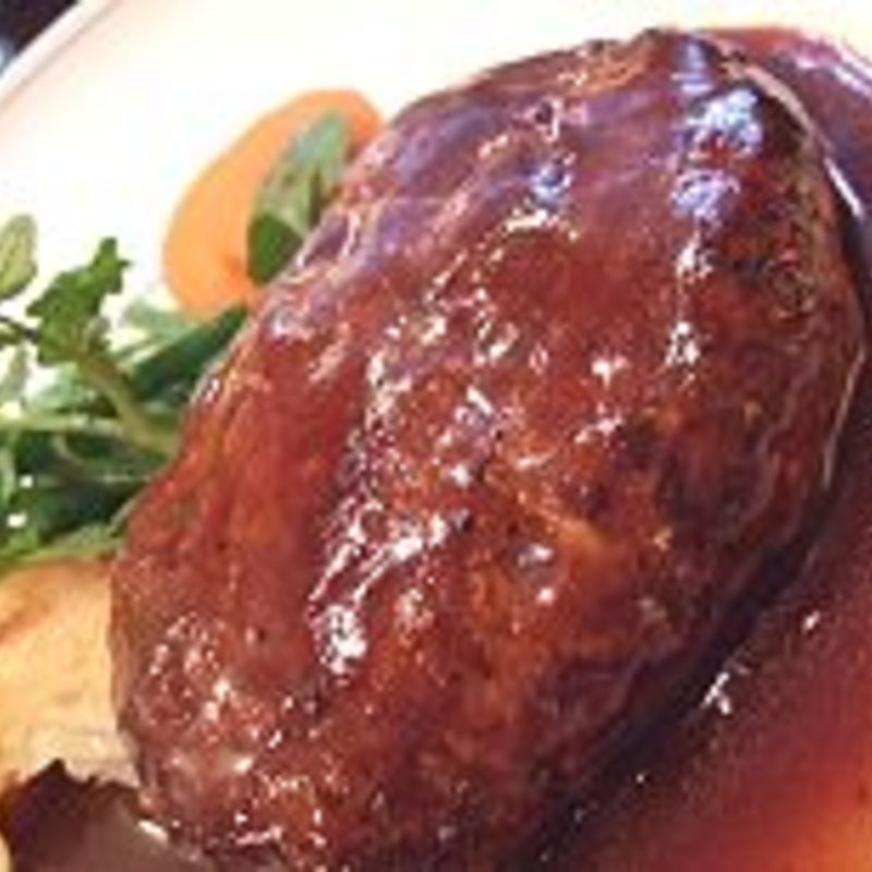 ハンバーグステーキ(グリル満天星 麻布十番 本店 （グリルマンテンボシ アザブジュウバン）)