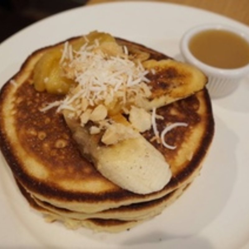 パイナップルココナッツパンケーキ(クリントン・ストリート・ベイキング・カンパニー （CLINTON ST. BAKING COMPANY & RESTAURANT）)