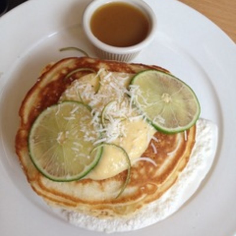 ライム＆ココナッツパンケーキ(クリントン・ストリート・ベイキング・カンパニー （CLINTON ST. BAKING COMPANY & RESTAURANT）)