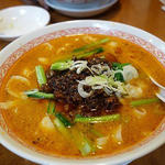 刀削麺の坦々麺(チャ～ボン多福楼 川崎本店)