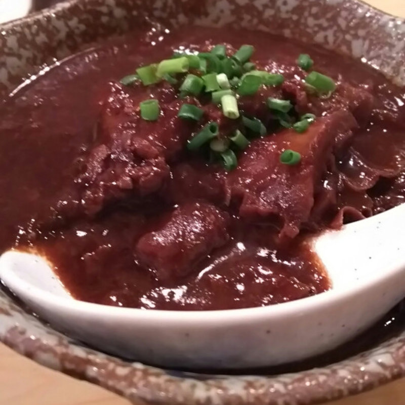 八丁味噌使った煮こみ(グルメ小僧)