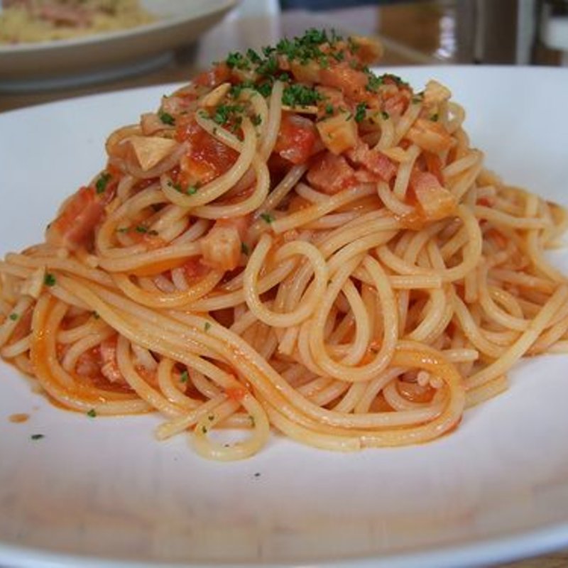 唐辛子とベーコントマトソース(クルルスパゲティ専門店 )