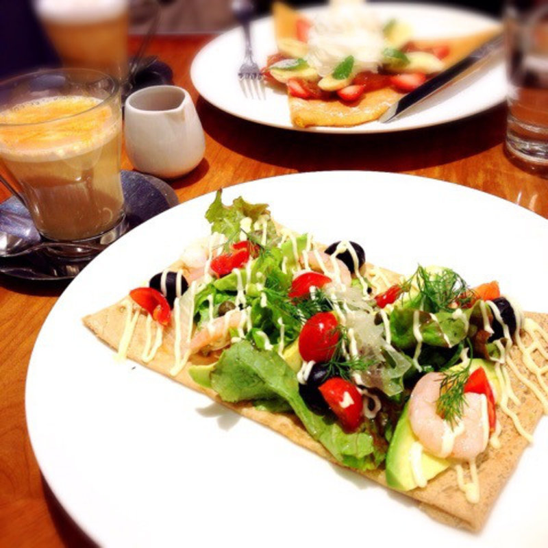 海老アボカドのガレット(CREPERIE Le Beurre Noisette（クレープリー ル ブール ノワゼット）)