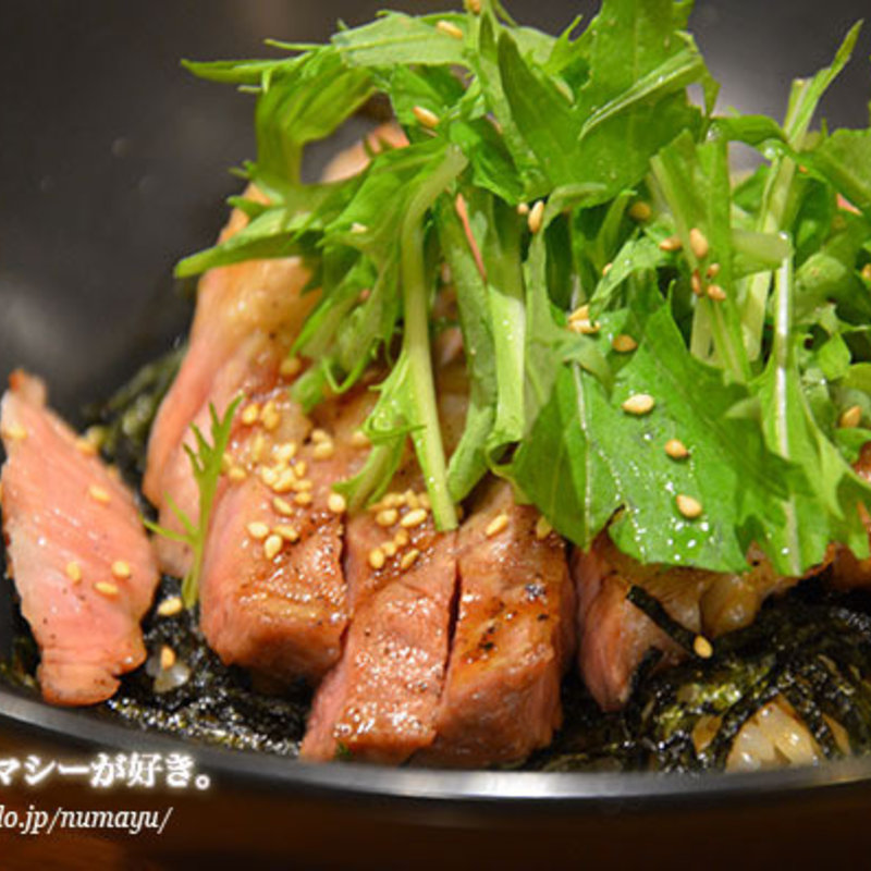 岩中ポークのグリル丼(気まぐれDiningくろねこ)