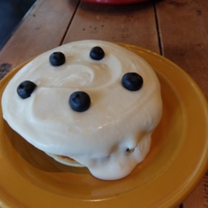 クリームチーズ＆ブルーベリー(Glorious Chain Café Shinsaibashi)