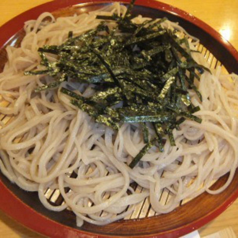 ざる蕎麦(くろ麦 （くろむぎ）)