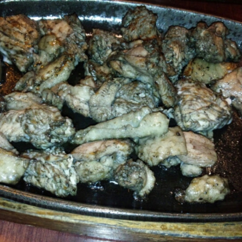 炭火焼き地鶏　柚子こしょう　(ぐんけい本店 隠蔵)