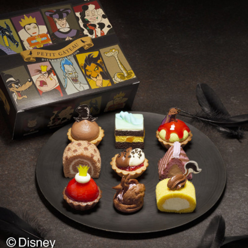 ディズニーヴィランズをモチーフにしたプチケーキセット(コージーコーナー )