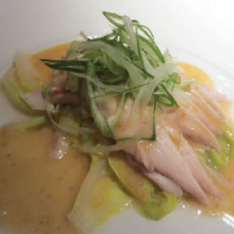 北海道直送カスベの茹で上げ シェリーバターソース(コートドール)