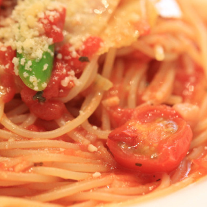 春野菜のトマトスパゲッティー(コーヒーカラーズ 青森新町八甲通り店 （COFFEE COLORS）)