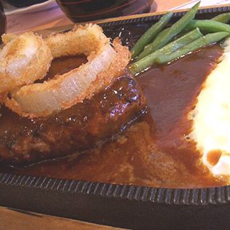 パワフルハンバーグステーキセット(コーヒーラウンジ セントラル )