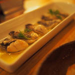 広島産牡蠣のコンフィ