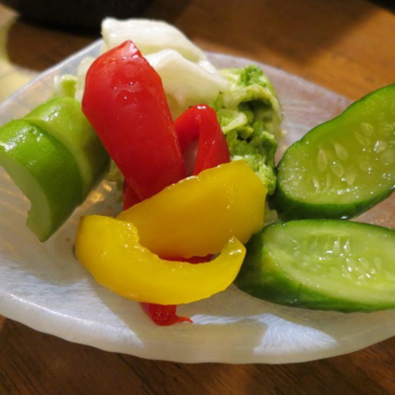 お新香(焼鳥ダイニングごくう 新橋本店)