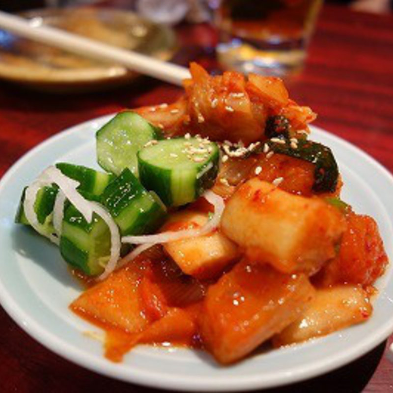 キムチ盛り合わせ(焼肉　ここから )