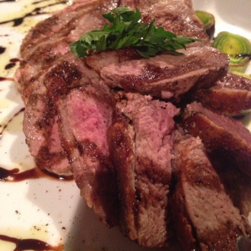 合鴨のロースト ポロ葱のソテー添え(ココニール イケブクロ （COCONEEL ikebukuro）)