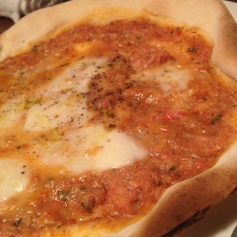 紅ずわい蟹のカニ味噌ピッツァ(ココニール イケブクロ （COCONEEL ikebukuro）)