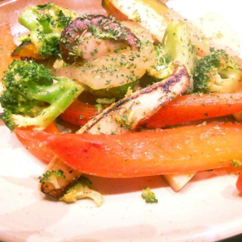 焼き野菜のバーニャカウダー(ここや )